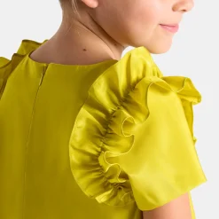 Blouse Et Chemise-Jacadi Top enfant fille en taffetas - LIME