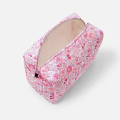 Sac À Langer, Trousse De Toilette|Sac À Langer Et Trousses De Toilette-Jacadi Trousse de toilette en tissu Liberty ROSE/MULTICO
