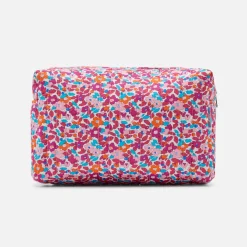 Sac À Langer, Trousse De Toilette|Sac À Langer Et Trousses De Toilette-Jacadi Trousse de toilette en tissu Liberty ROSE/MULTICO