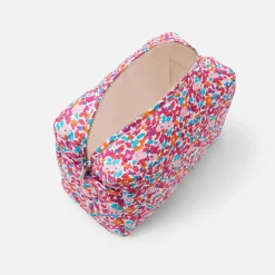 Sac À Langer, Trousse De Toilette|Sac À Langer Et Trousses De Toilette-Jacadi Trousse de toilette en tissu Liberty ROSE/MULTICO