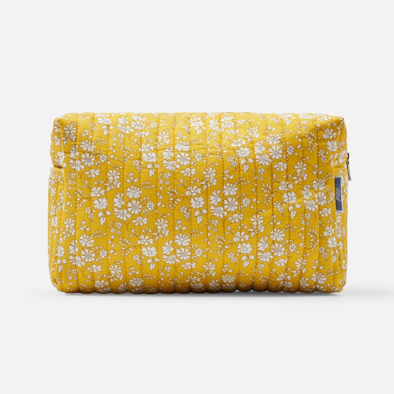 Sac À Langer, Trousse De Toilette|Sac À Langer Et Trousses De Toilette-Jacadi Trousse de toilette en tissu Liberty JAUNE/MULTICO
