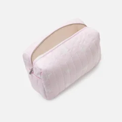 Sorties De Bain Et Peignoirs|Sac À Langer, Trousse De Toilette-Jacadi Trousse de toilette matelassée ROSE POUDRE JACADI