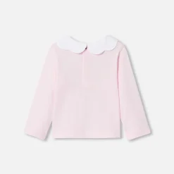 T-Shirt Et Polo-Jacadi T-shirt bébé fille manches longues - rose poudre ROSE POUDRE JACADI
