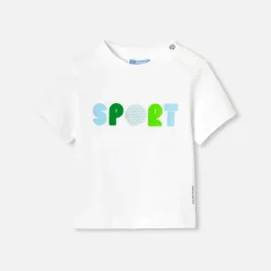 T-Shirt Et Polo-Jacadi T-shirt bébé garçon en coton biologique - blanc BLANC JACADI