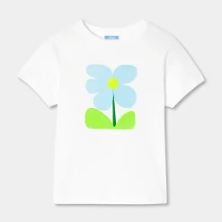 T-Shirt, Polo Et Sous-Pull-Jacadi T-shirt enfant fille manches courtes - blanc BLANC JACADI