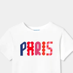 T-Shirt, Polo Et Sous-Pull-Jacadi T-shirt enfant fille manches courtes - blanc BLANC JACADI
