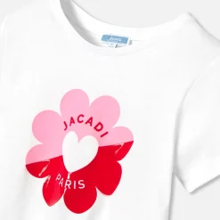 T-Shirt, Polo Et Sous-Pull-Jacadi T-shirt enfant fille manches courtes - blanc BLANC JACADI