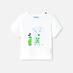 T-Shirt Et Polo-Jacadi T-shirt manches courtes bébé garçon - blanc BLANC JACADI