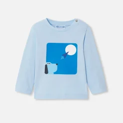 T-Shirt Et Polo-Jacadi T-shirt manches longues bébé garçon - bleu clair BLEU CLAIR JACADI