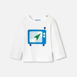 T-Shirt Et Polo-Jacadi T-shirt manches longues bébé garçon - blanc BLANC JACADI