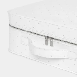 Sac À Langer, Trousse De Toilette|Sac À Langer Et Trousses De Toilette-Jacadi Valise bébé coton - blanc doux BLANC DOUX JACADI