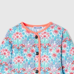 Manteaux, Vestes Et Combi Pilote-Jacadi Veste matelassée bébé fille - lore BLANC/MULTICO